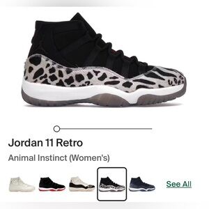 Jordan 11 Retro ANIMAL INSTINCT- W SZ 7.5